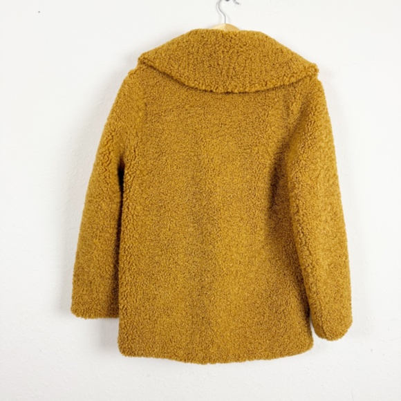 Unreal Fur Freedom Jacket French Mustard Soft Cozy Size XS - Picture 6 of 6